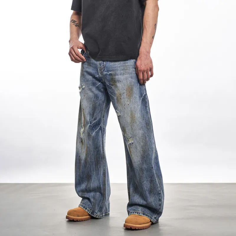 MT99 Jeans Unisex Blue-2
