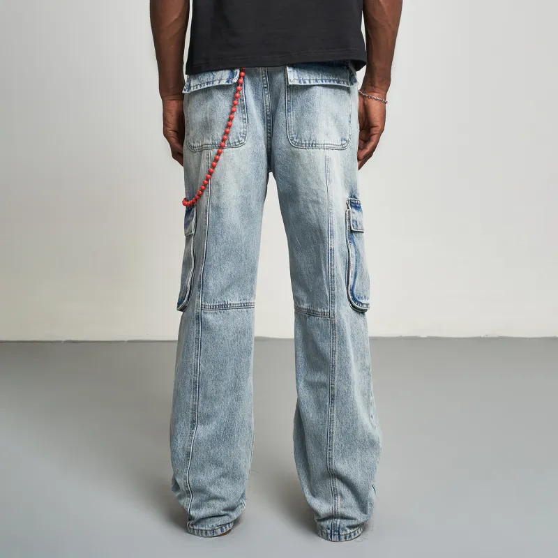 MT99 Jeans Unisex Ice Blue-3