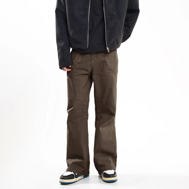 Lulifama Jeans Unisex Light Khaki-17