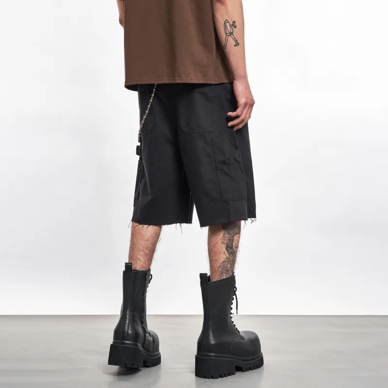 MT99 Casual Shorts Unisex Black-4
