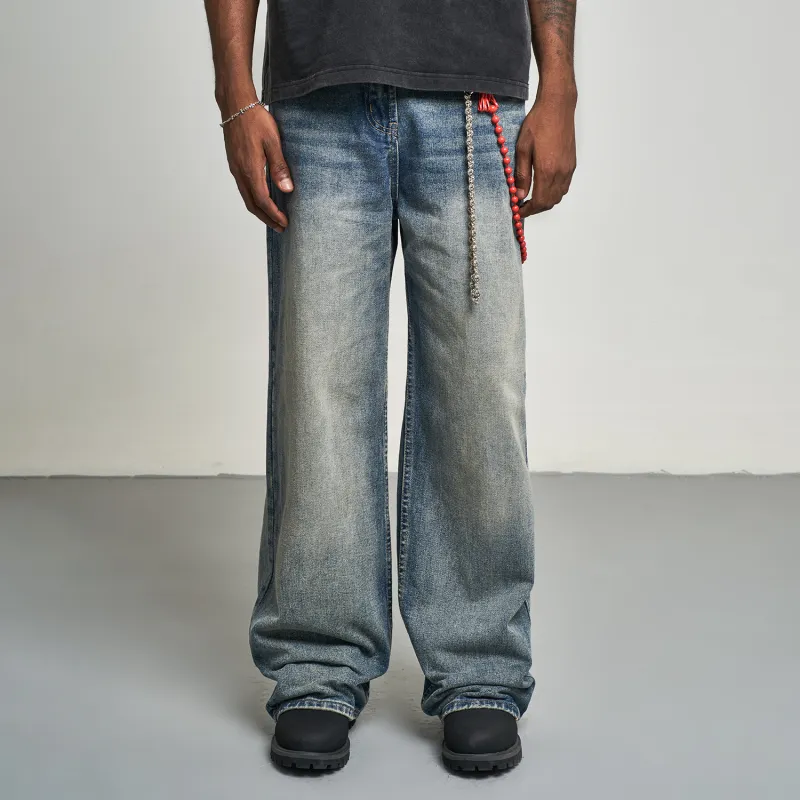 MT99 Jeans Unisex Blue-3