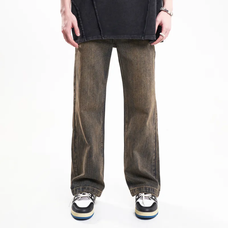MT99 Jeans Unisex Vintage Blue-3