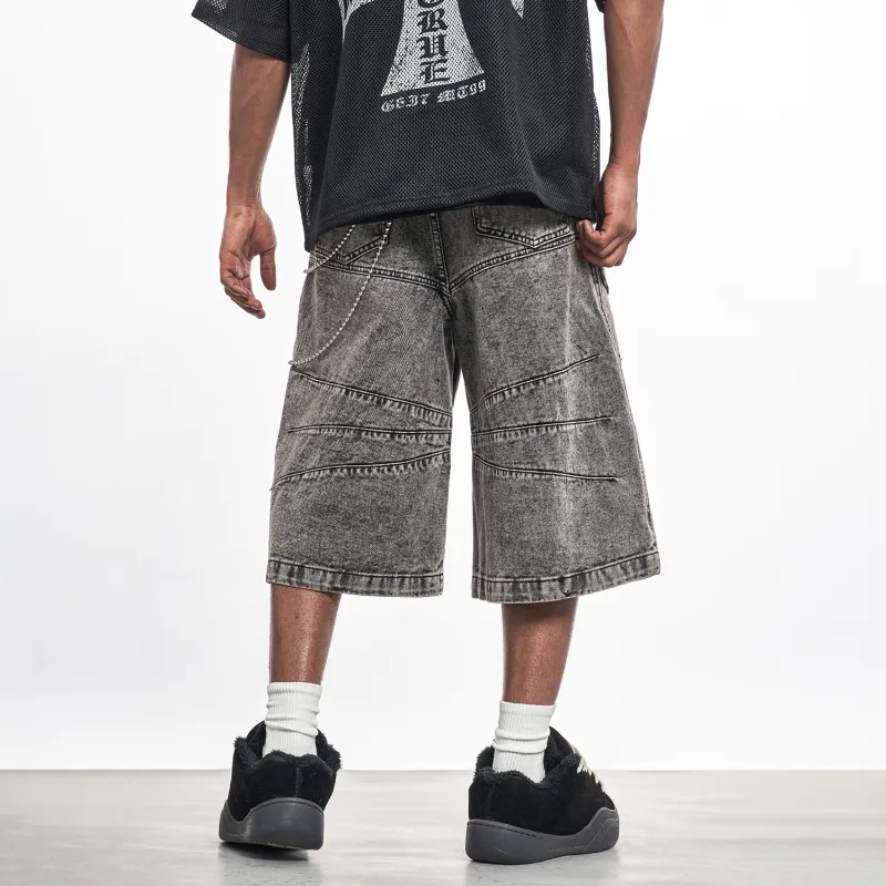 MT99 Cargo Shorts Unisex Gray-3