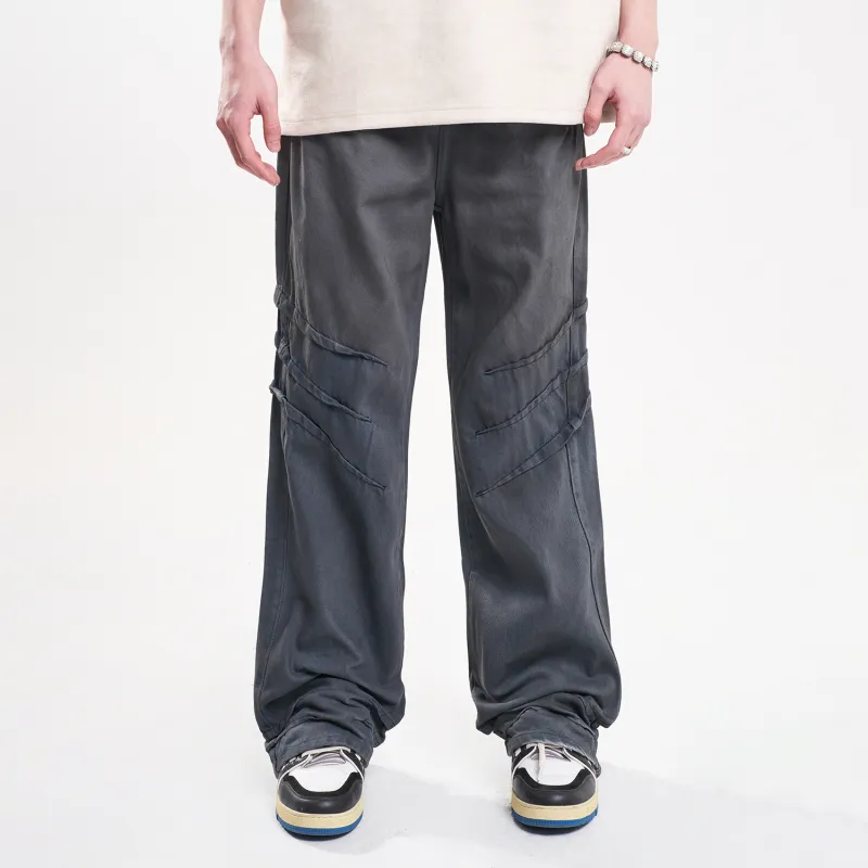 MT99 Cargo Pants Unisex Washable Blue-3