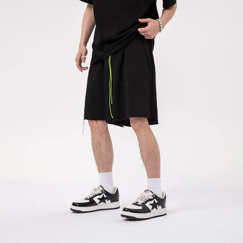 MT99 Casual Shorts Unisex Black-2