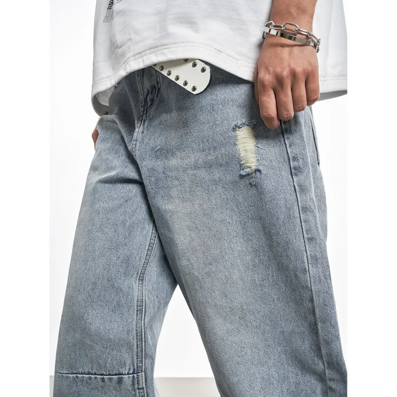 MT99 Jeans Unisex Blue-5