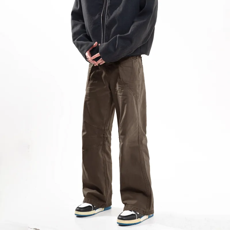 Lulifama Jeans Unisex Light Khaki-16