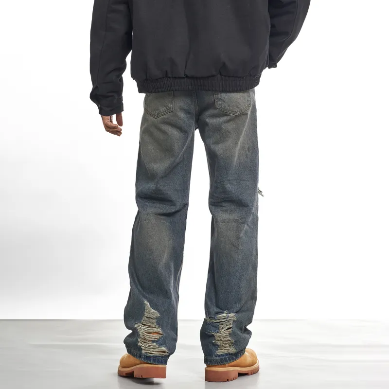 MT99 Jeans Unisex Vintage Blue-4