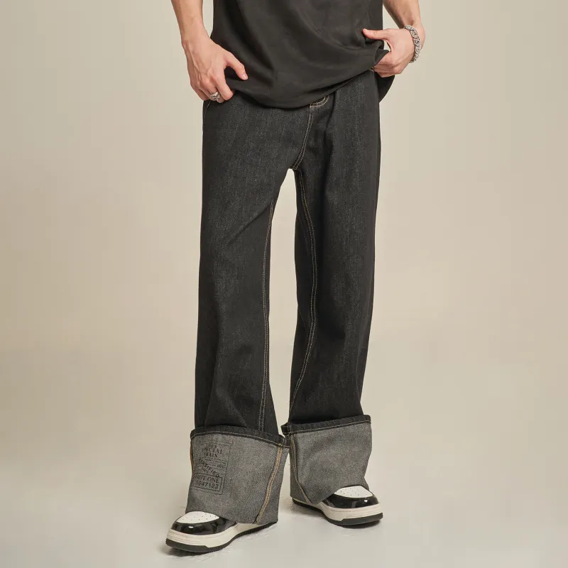 MT99 Jeans Unisex Black-5