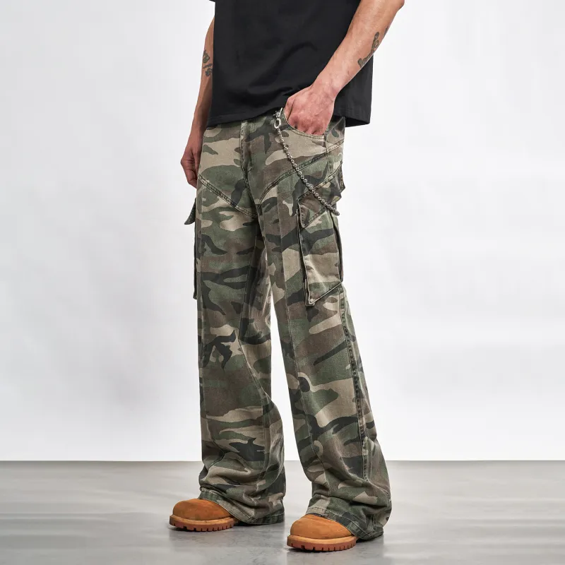 MT99 Casual Pants Unisex Camouflage-2