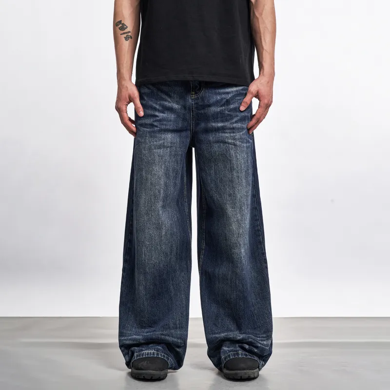 MT99 Jeans Unisex Dark Blue-3