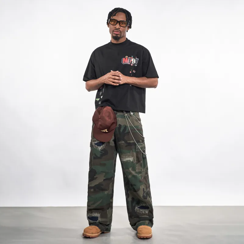 MT99 Cargo Pants Unisex Camouflage-4