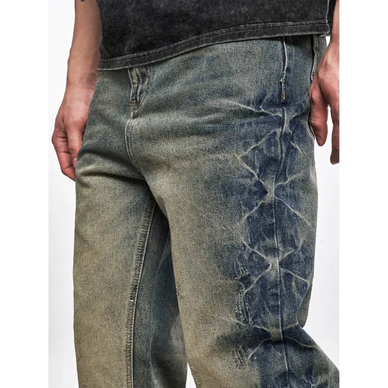 MT99 Jeans Unisex Vintage Blue-6