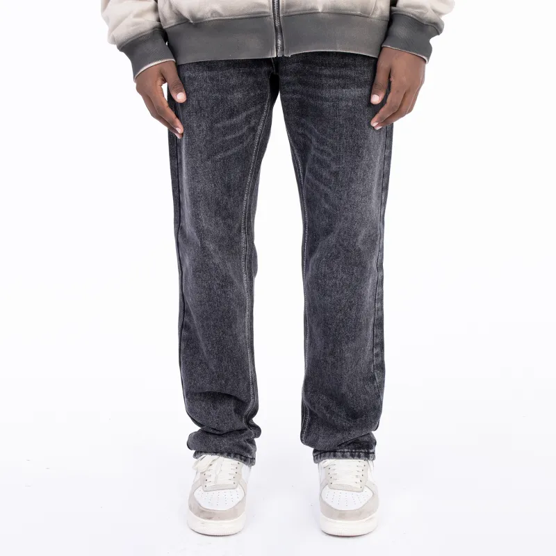 MT99 Jeans Unisex Black-2