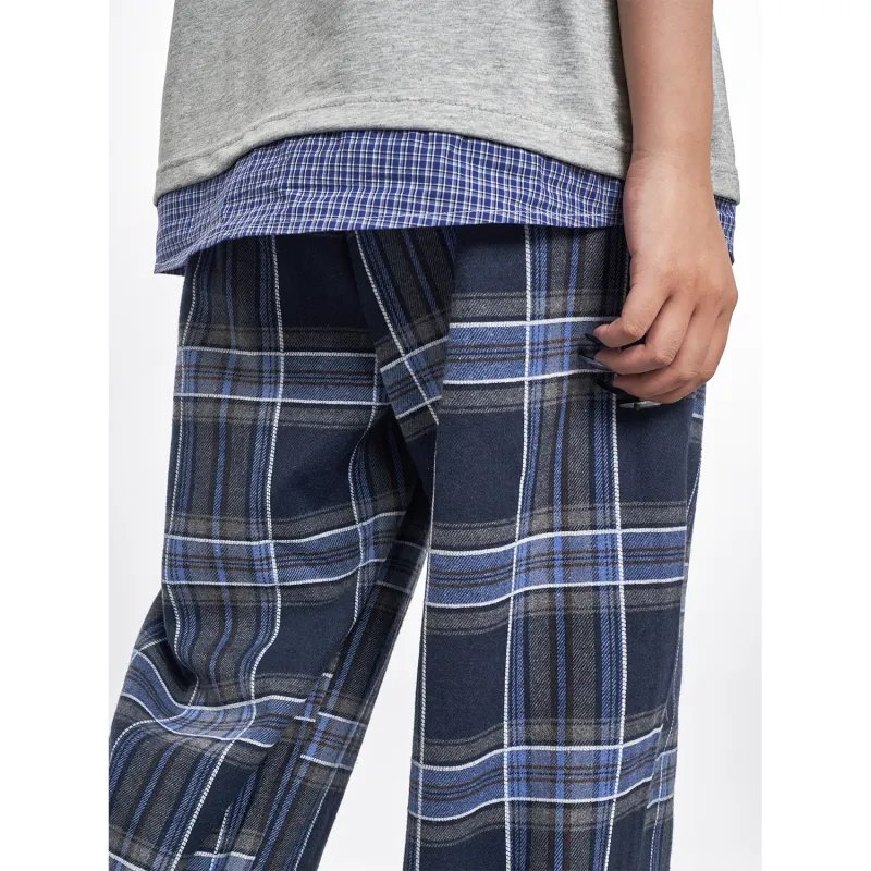 MT99 Casual Pants Unisex Blue-6