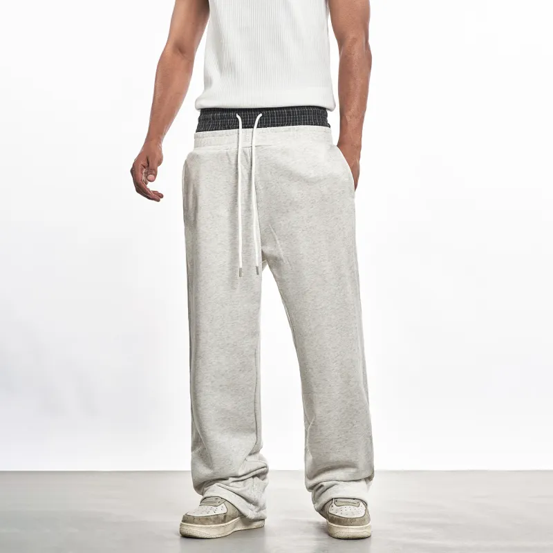 MT99 Casual Pants Unisex Heather Gray-2