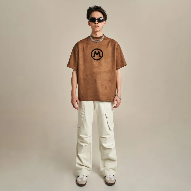 MT99 Casual Pants Unisex Apricot-3