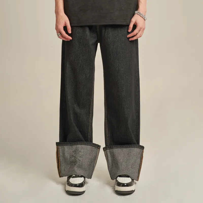 MT99 Jeans Unisex Black-3