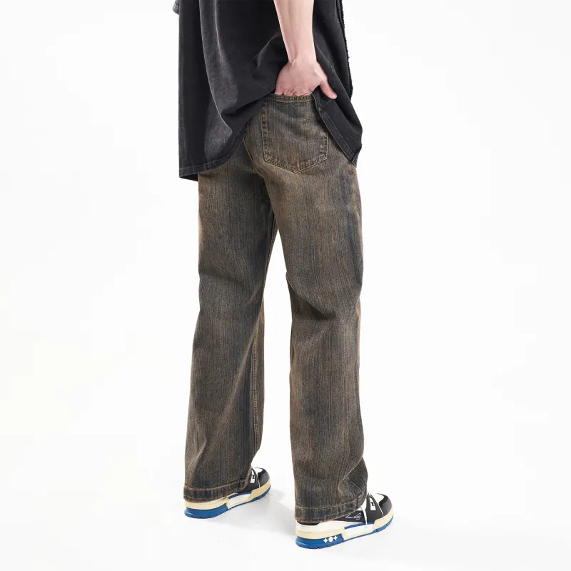 MT99 Jeans Unisex Vintage Blue-4