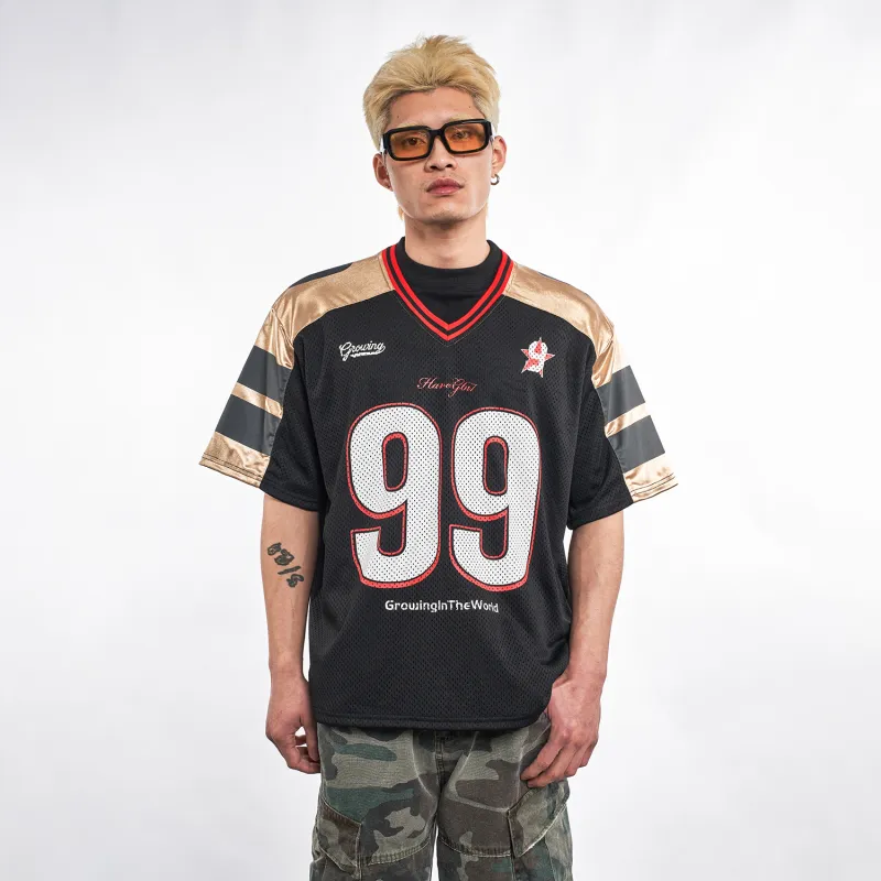 MT99 T Shirt Unisex Black & Gold-2