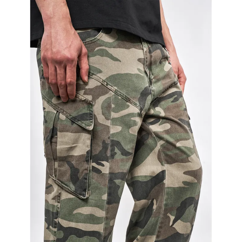 MT99 Casual Pants Unisex Camouflage-6