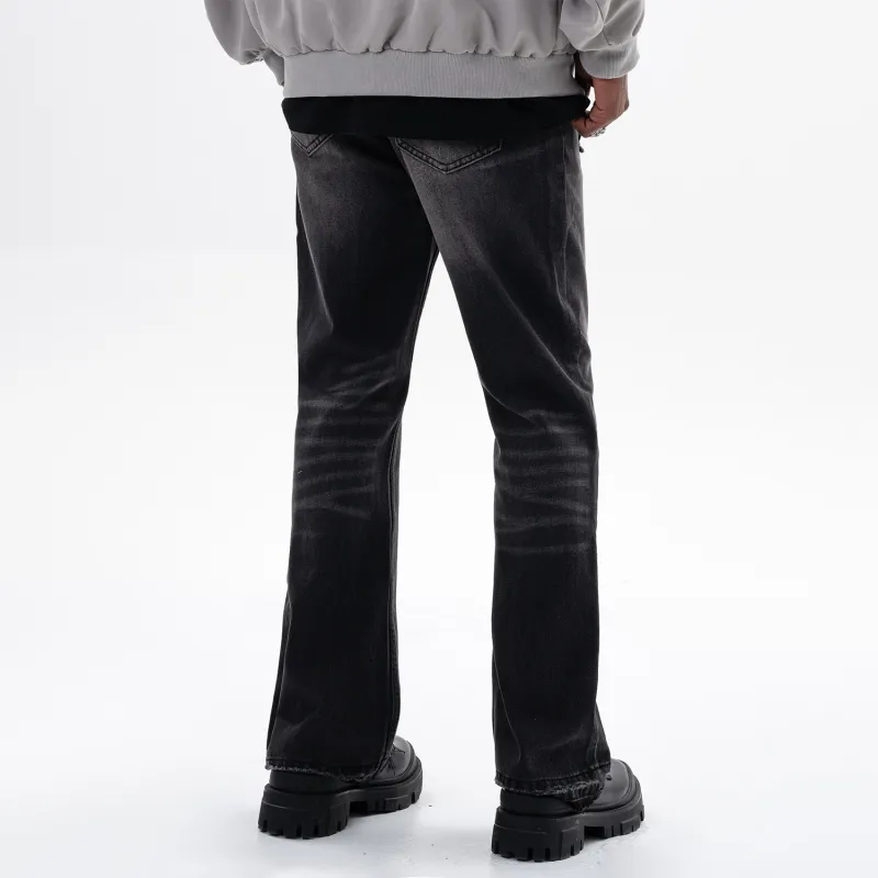 MT99 Jeans Unisex Black-3