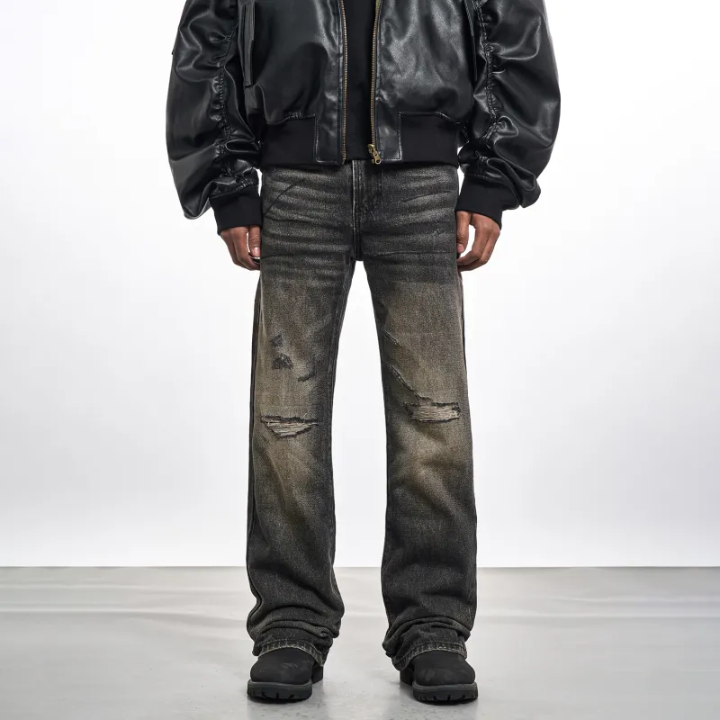 MT99 Jeans Unisex Black-4