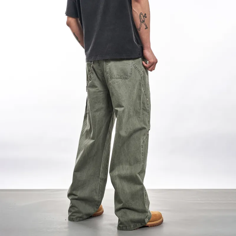 MT99 Loose Fit Casual Pants Unisex-3