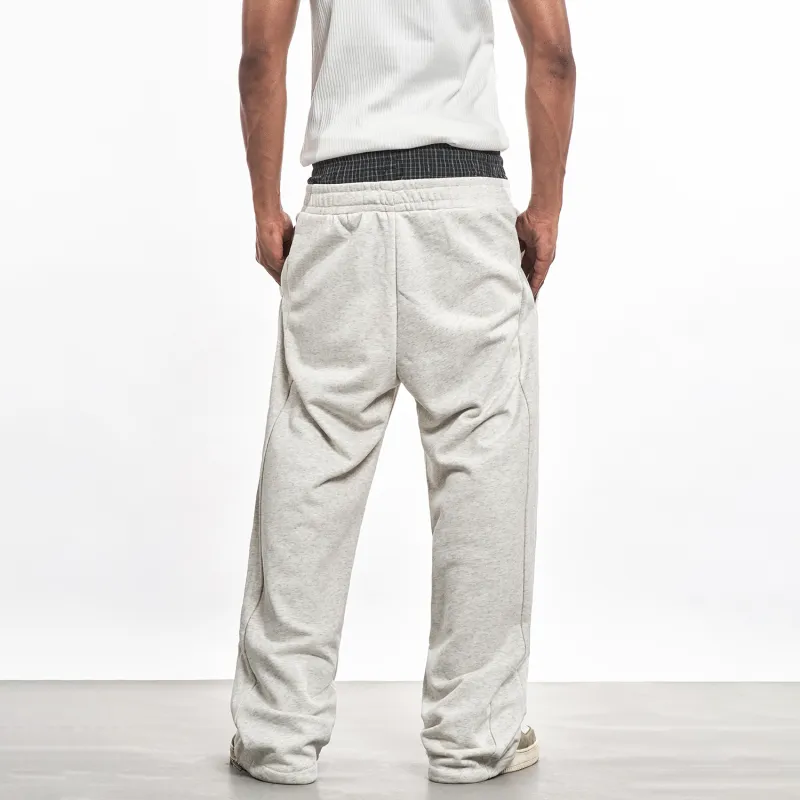 MT99 Casual Pants Unisex Heather Gray-3