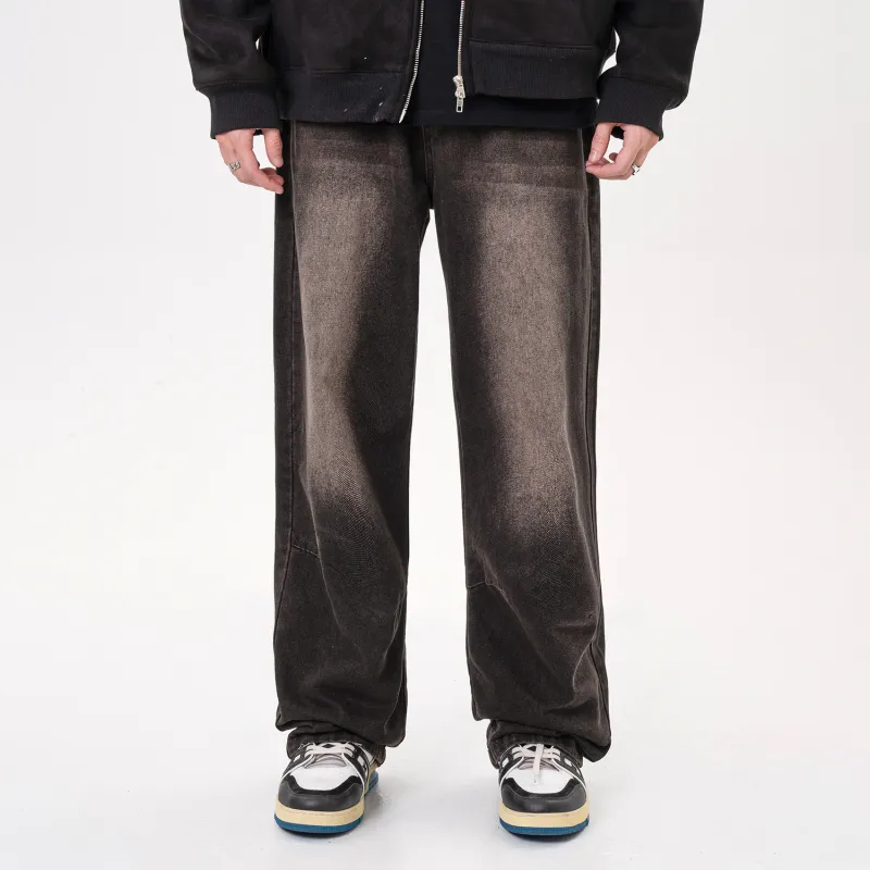 MT99 Jeans Unisex Black Gray Color-4