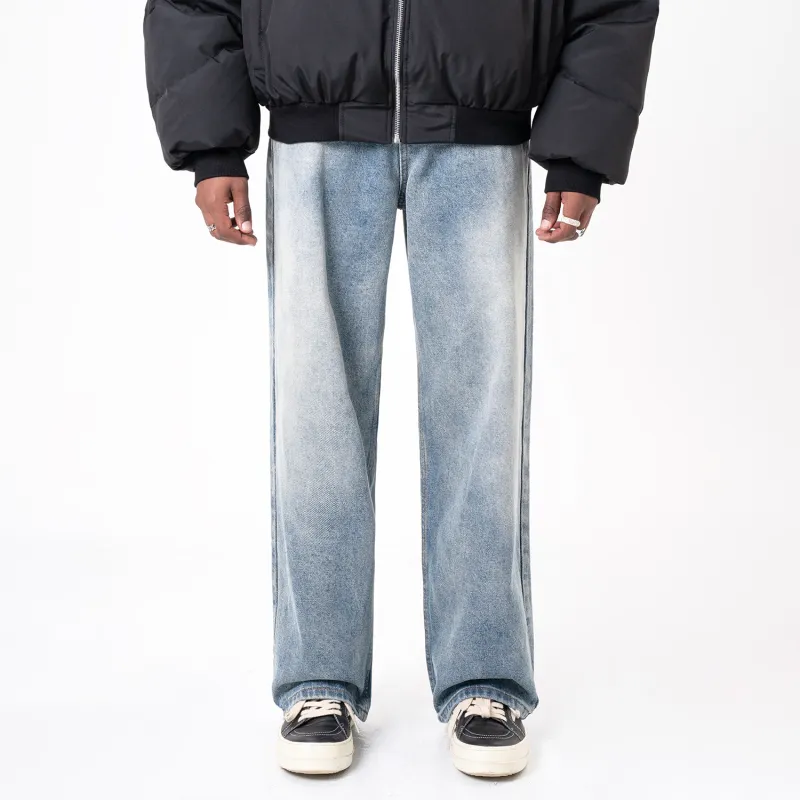 MT99 Jeans Unisex Vintage Blue-2