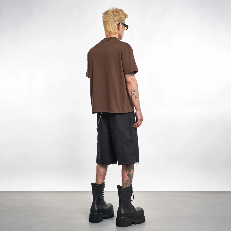 MT99 Casual Shorts Unisex Black-5