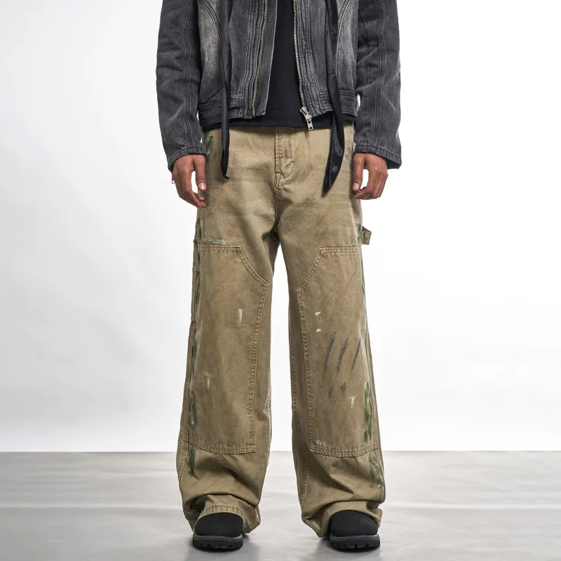 MT99 Jeans Unisex Khaki-4