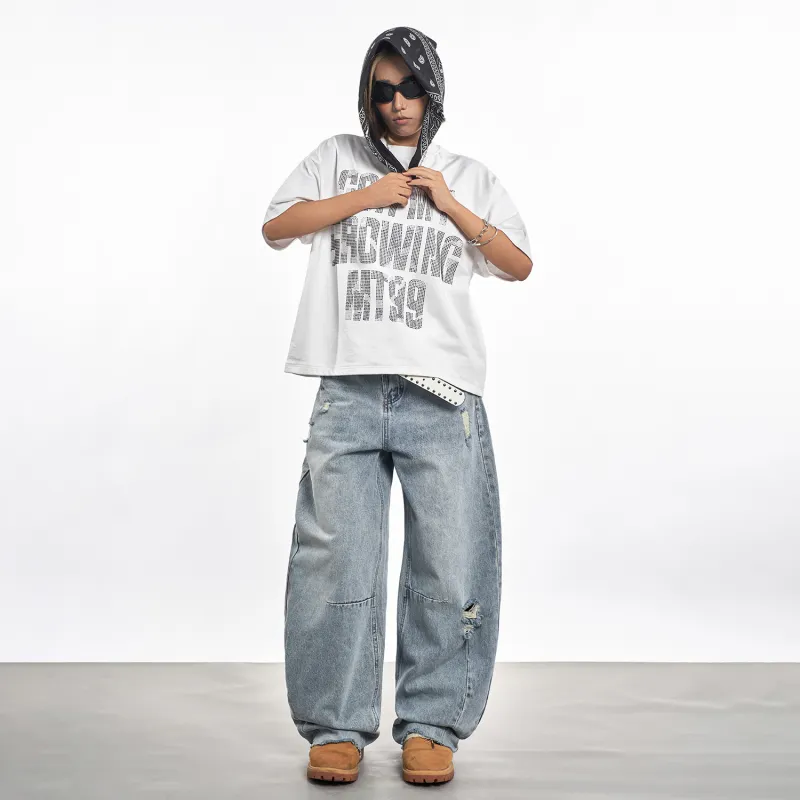 MT99 Jeans Unisex Blue-3