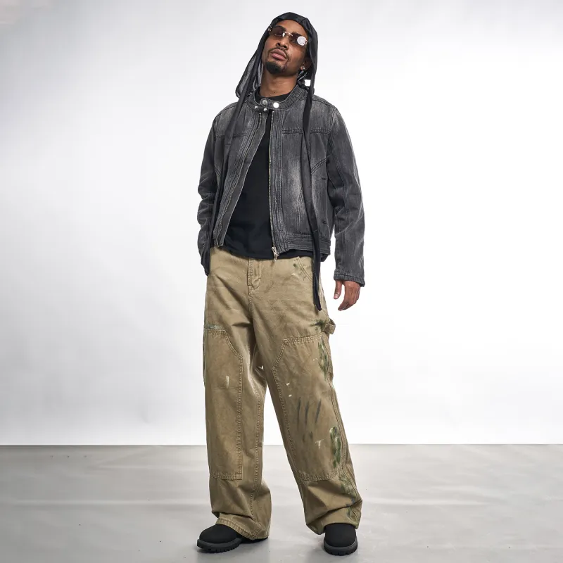 MT99 Jeans Unisex Khaki-6