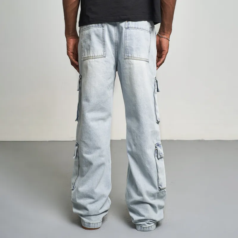 MT99 Jeans Unisex Ice Blue-4