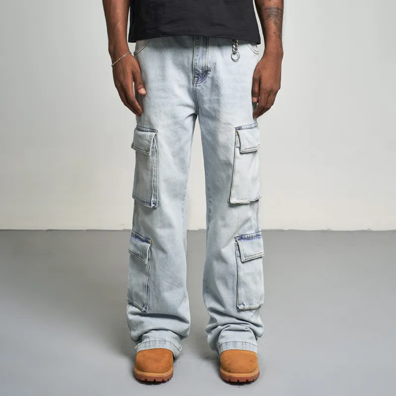 MT99 Jeans Unisex Ice Blue-3