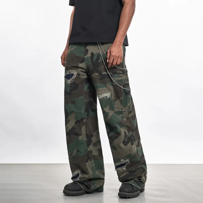 MT99 Cargo Pants Unisex Camouflage-2