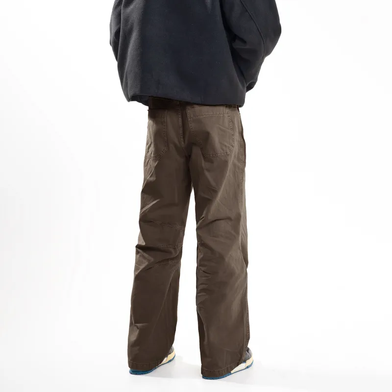 Lulifama Jeans Unisex Light Khaki-15