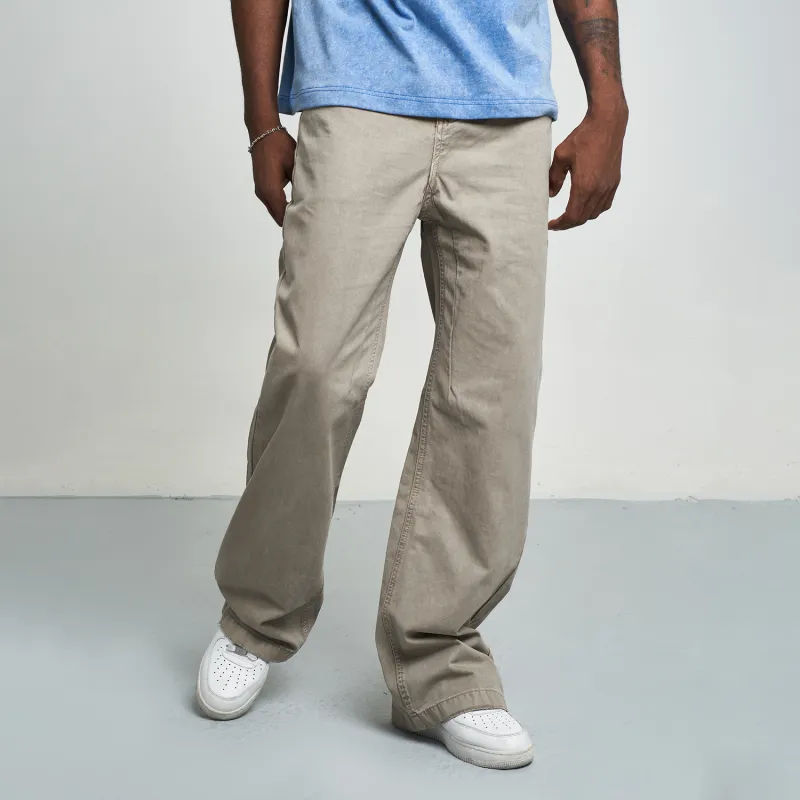 MT99 Casual Pants Unisex Khaki-4