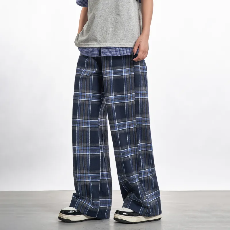 MT99 Casual Pants Unisex Blue-4