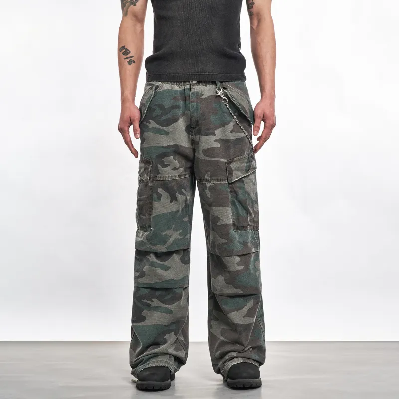 MT99 Cargo Pants Unisex Camouflage-3