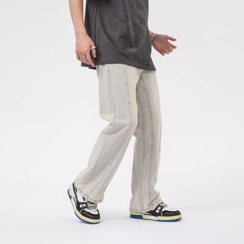 MT99 Jeans Unisex Yellow Mud-3