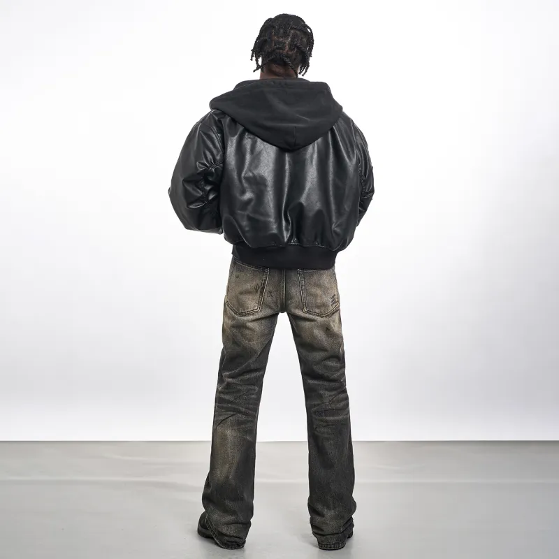 MT99 Jeans Unisex Black-6