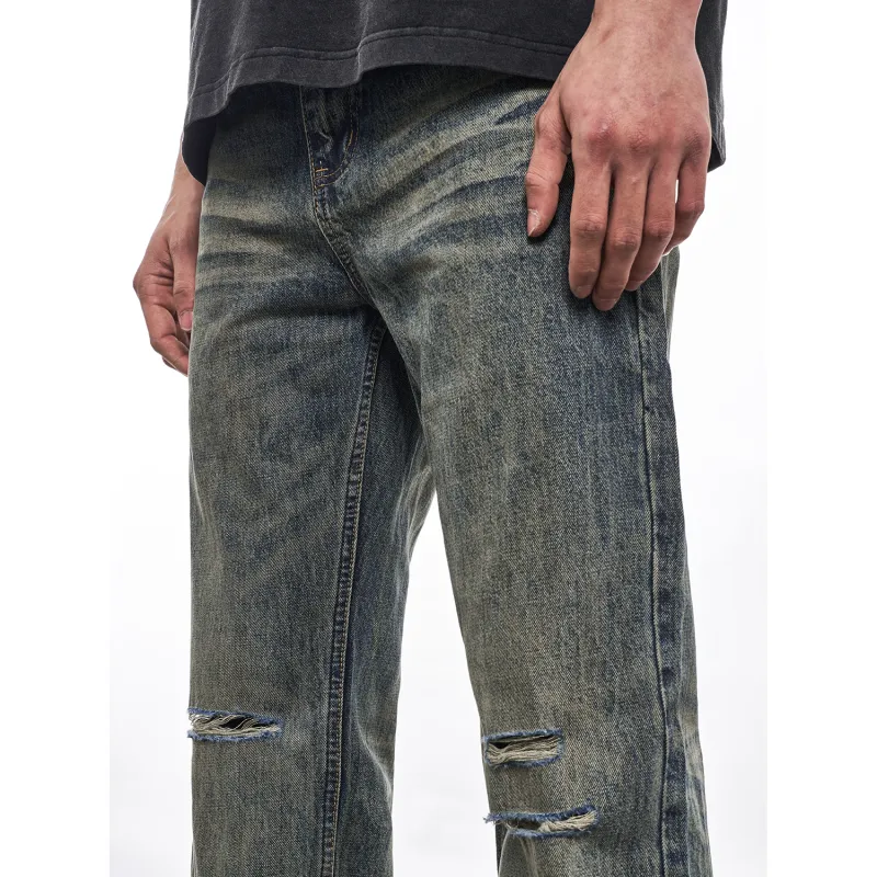 MT99 Jeans Unisex Vintage Blue-5