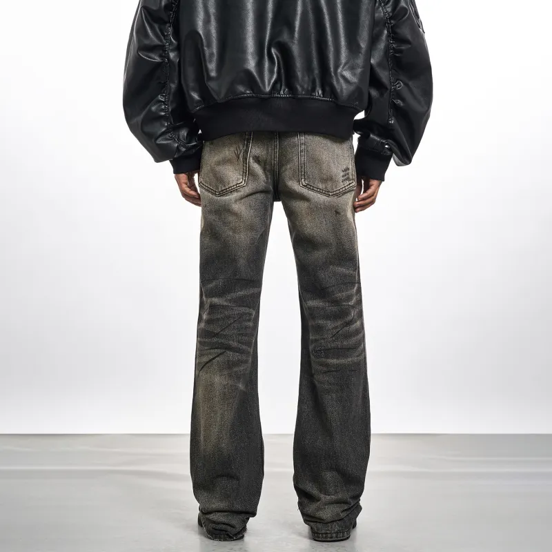 MT99 Jeans Unisex Black-5