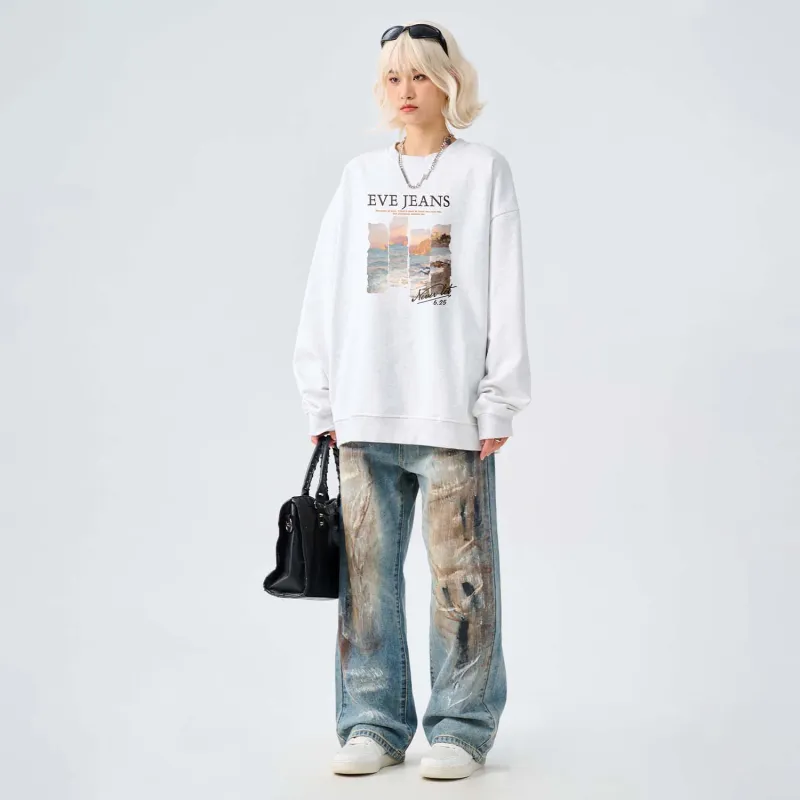 Yiwen Crewneck Sweatshirt Unisex-21