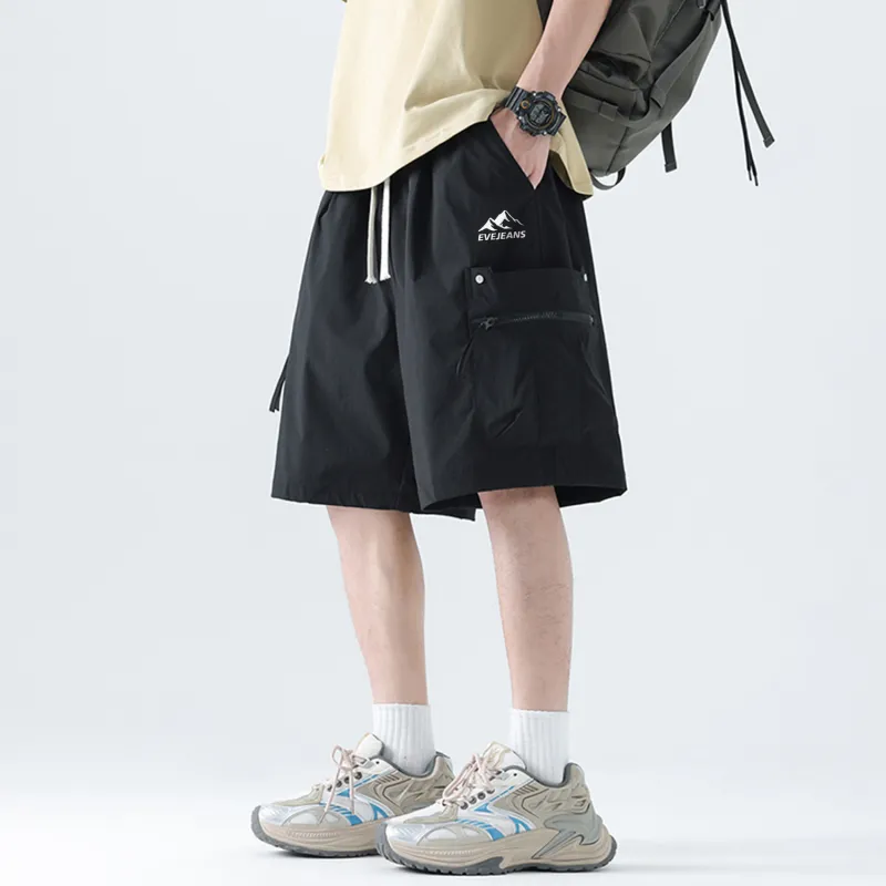 Yiwen Cargo Shorts Unisex-6