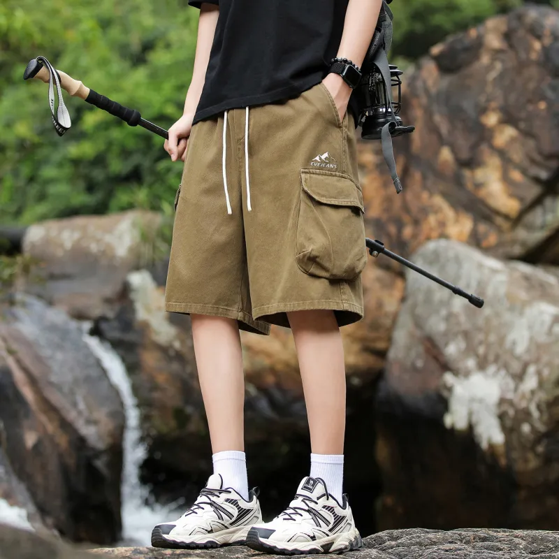 Yiwen Cargo Shorts Unisex-10
