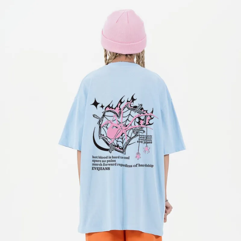 Yiwen T-Shirt Unisex Carolina Blue-2